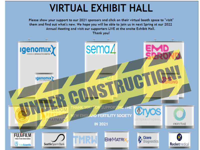 Virtual Exhibit Hall Under Construction
